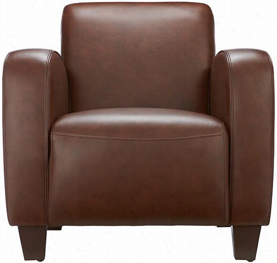 Bradley Club Chair - 33.5&qot;"hx315""w, Brown