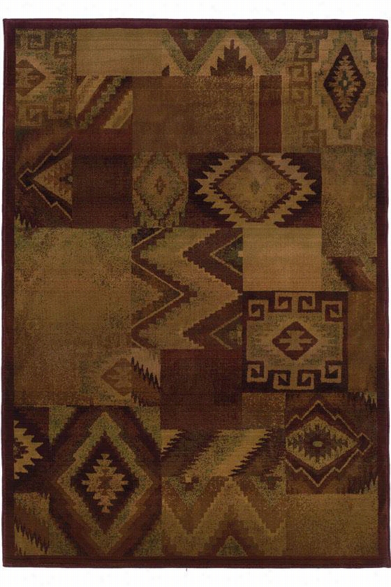 Dolan Area Rug - 2x3', Brown