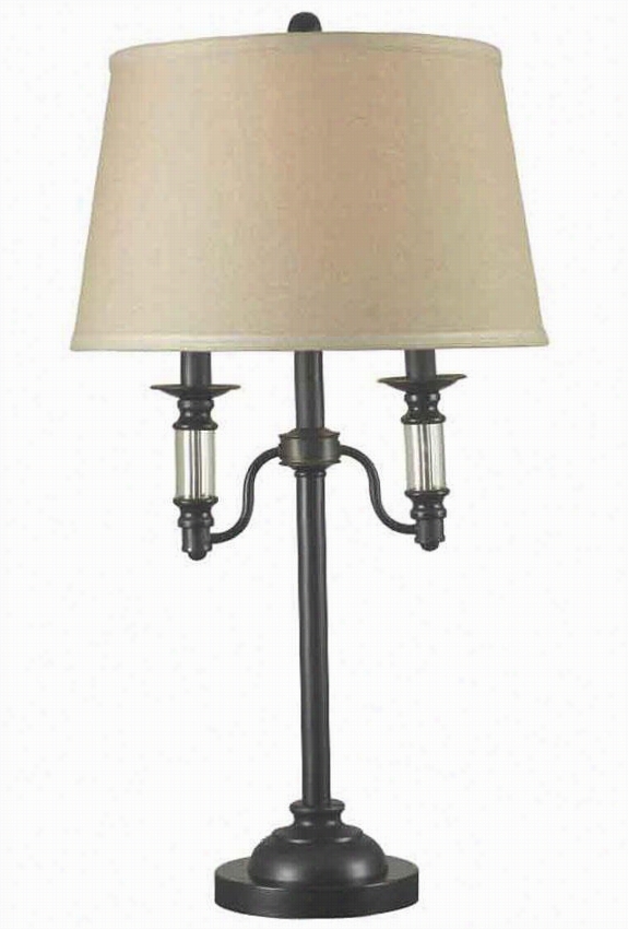 Easst Hampton Tale Lamp - 31""hx16""round, Copper