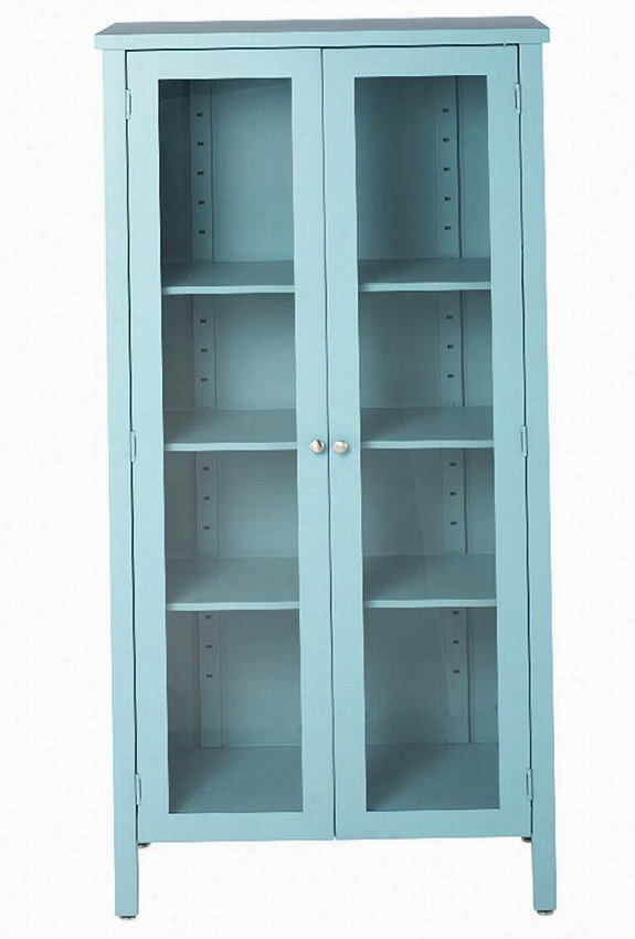 Elixir Storage Cabinet - 60""hx29""wx15""d, Blue