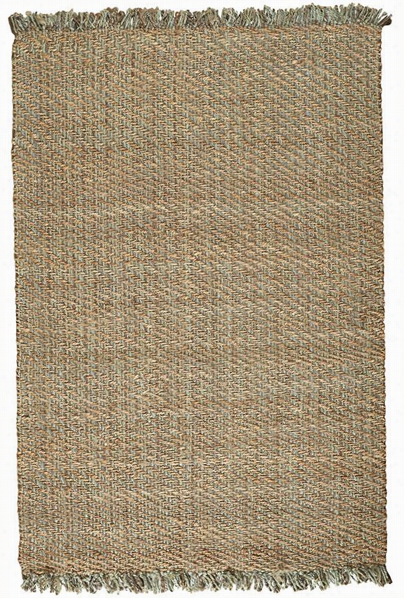 Fringe Jute Area Rug - 2'x3'5"&uqot;, Slate Gray