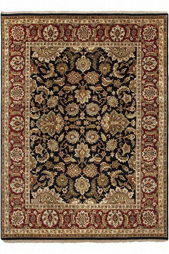 Halton Area Rug - 9'x12', Black