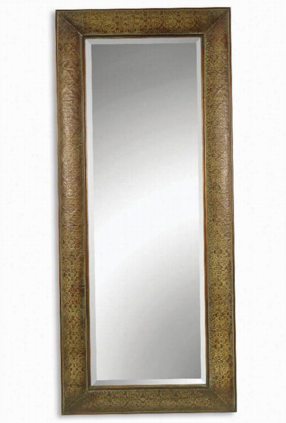 Helena Mirror - 70hx29.5wx2.5""d, Copp Er