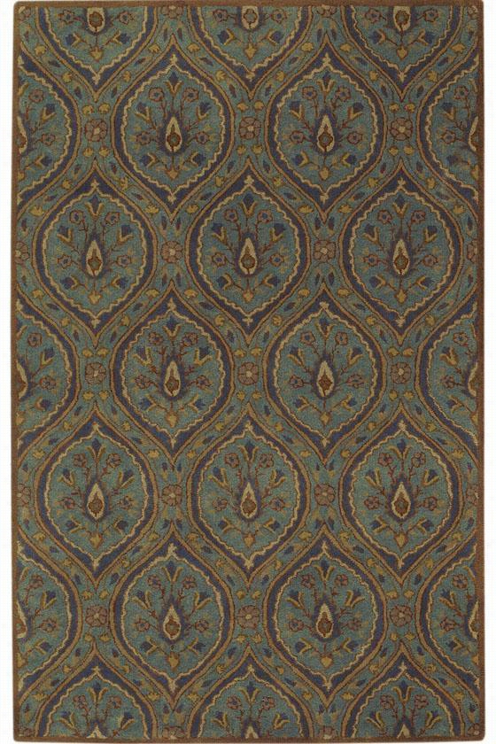 Impression Rug - 7'6"" Round, Green