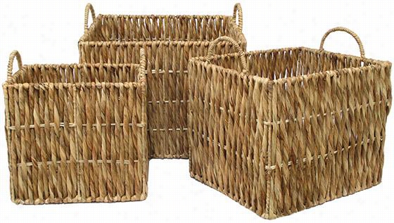 Kayson Storage Basketa - Set Of 3 - Se Tof 3, Brown