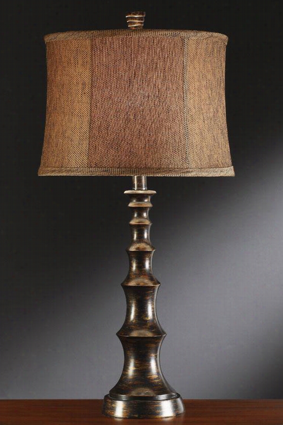 Kieran Bronzetable Lamp - 30""h, Bronzw