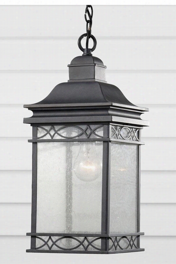 Leighton All-weather Outdoor Patio Ceiling Fixture - 17.5"q&uot;h X 7.75"& Quot;w, Fog