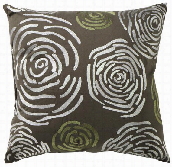 Lorelei Ecorative Pillow - 20hx20wx7d, Gray