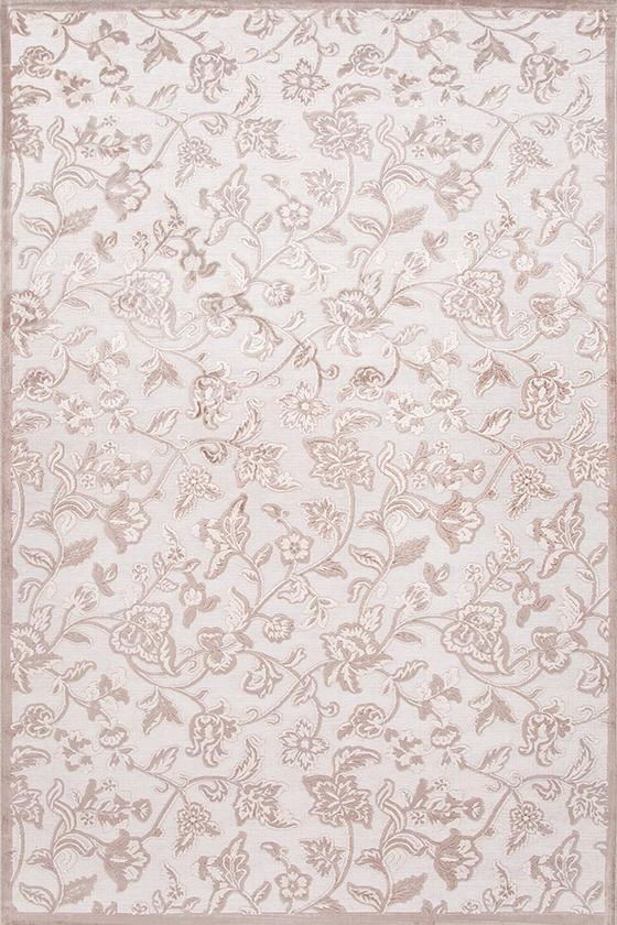 Lucinda Superficial Contents Rug - 5'x9'6"", Chenille White