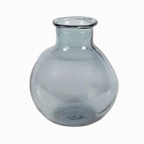 Marbella Jar - 12.25""hx10""diameter, Hoary