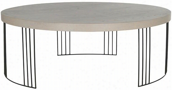 Medina Coffee Table - 14quot;"hx37""d, Gray