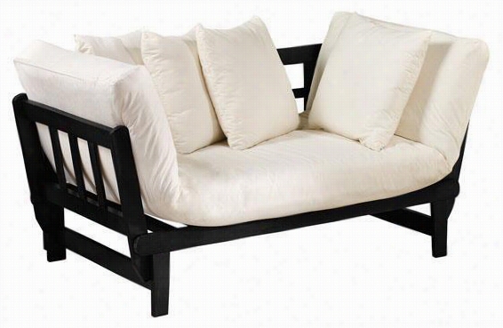 Mission-style Convertible Lounge - Black, Iory