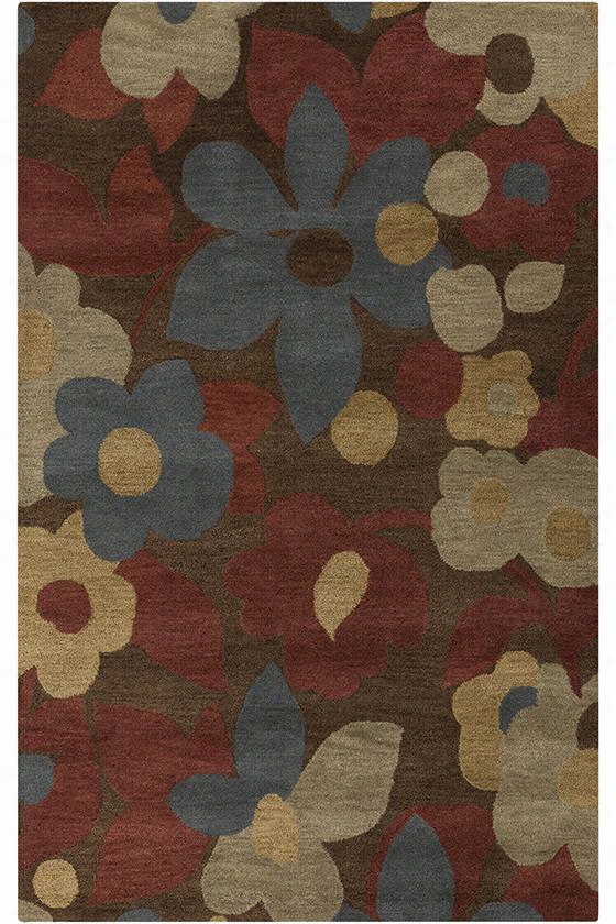 Nivala Area Rug - 5'x8', Brown