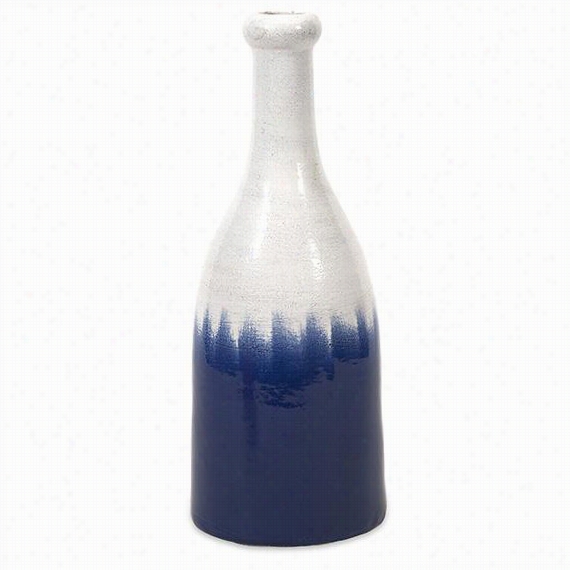 Prato Vase  16""hx6""diameter, Blue