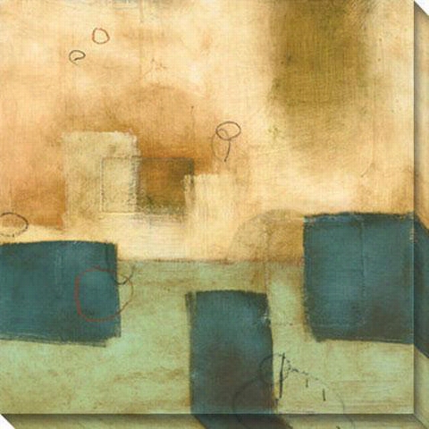 Pure And Simple Ii Canvas Wall Art - Ii, Beige