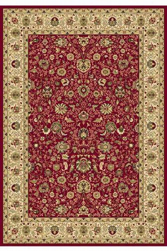Regale Area Rug - 3'11""x5'3"", Red