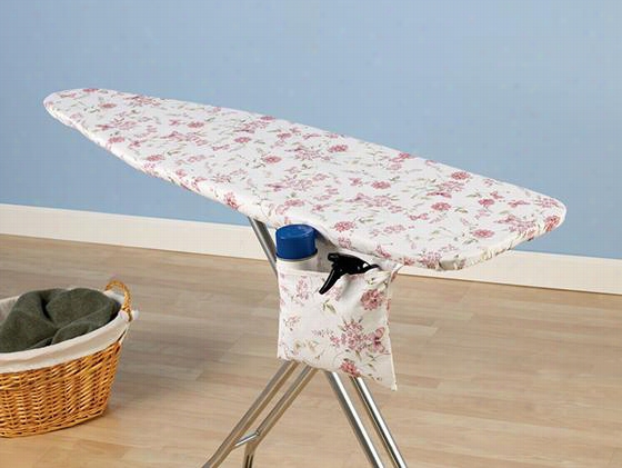 Spring  Meadow Ironing Board Cover And Cushion - 15"&quo T; Wide, Multi