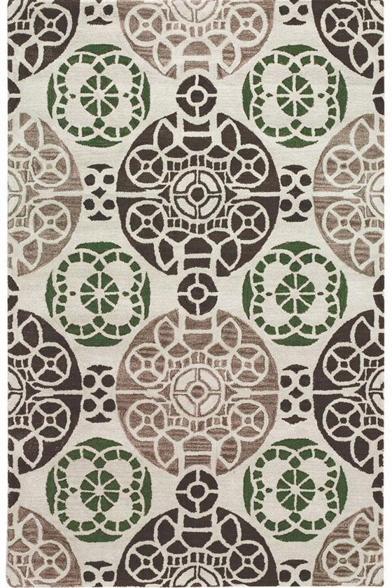 Terrazzo Area Rug - 7'6&qu Ot;q&uot;x9'6"", Ivory