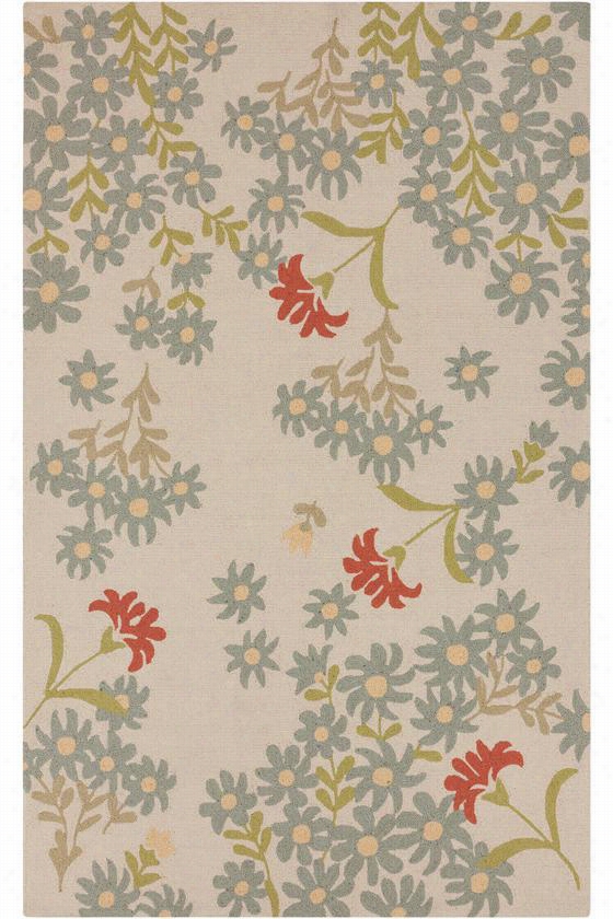 Wylie Area Rug - 5'x8', Ivory