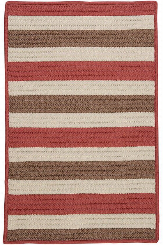 Baxter Area Rug - 5'x8', Coral