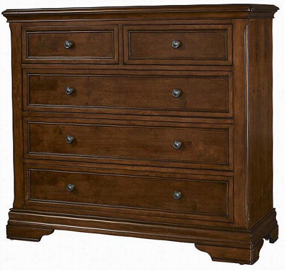 Bedford 5-drawer Chest - 2.7""hx48""wx18""d, Copper