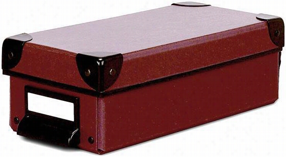 Cargo Natura Ls Pencil Box - 3""hx4.5""w, Red