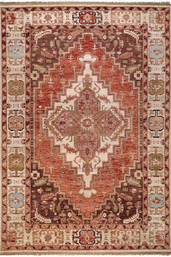 Catedral Region Rug - 9'x13', Cinnamon