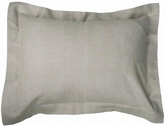 Covington Linen Sham - King, White