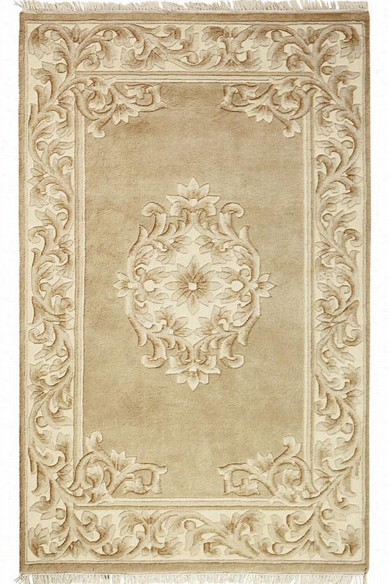 Filigree Aubusso Narea Rug Ii - 2'x3', Gold