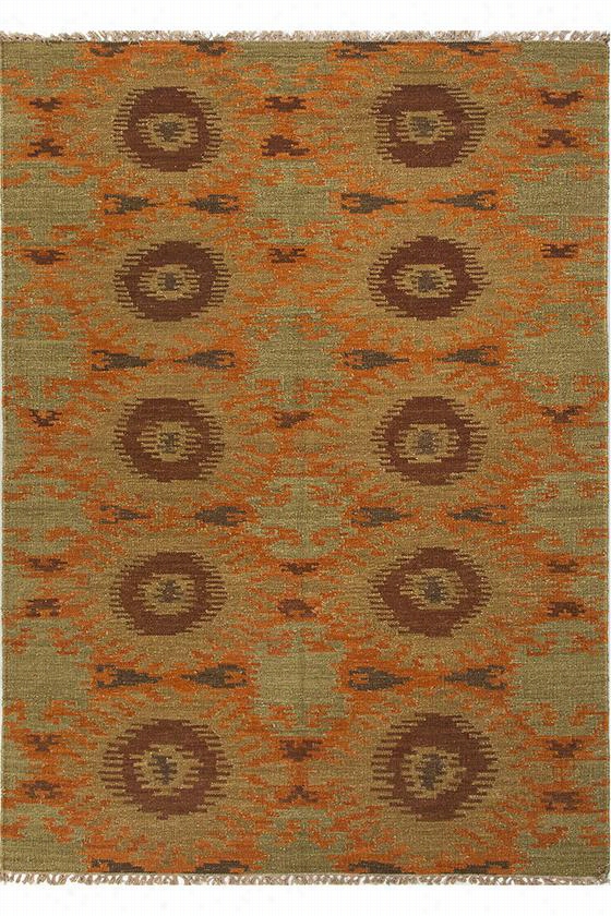 Hills Area Rug - 8'x10', Green