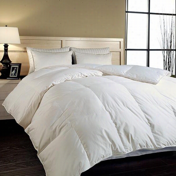 Hungarian Goose Down Extra-warm Comforter - Complete/queen, White