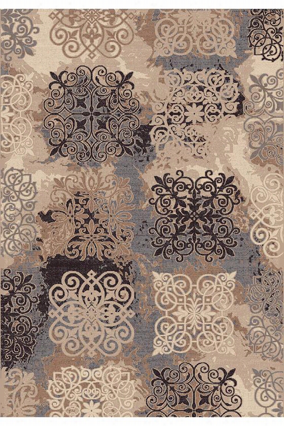 Jsanette Area Rug - 6'7&quo;"x9'6"", Beige