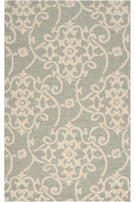 Kellsie Area Rug - 8'x10', Forest Green