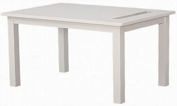 Kids Anything Table - 23&quo;t"hx44""wx30"&auot;d, White