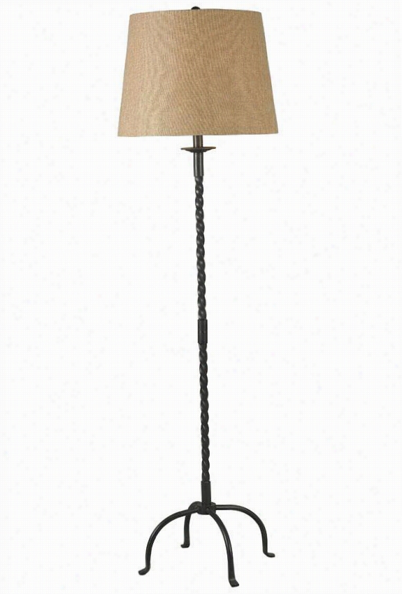 Knox Floor Lamp - 57h X 16"&quo;round, Bronze