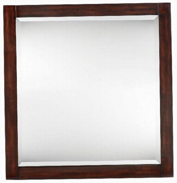 Lexi Mirror - 32"&; Quot;hx30" "w, Brown Forest