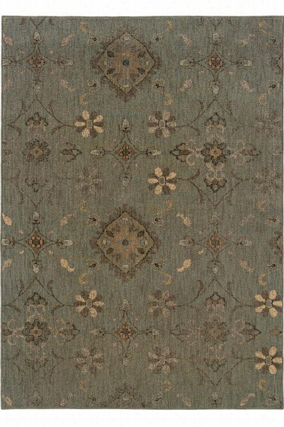 Marabel Aera Rug - 5'3""x7'6"", Green