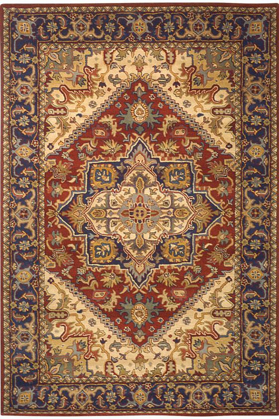 Provence Iii Area Rug - 8'x8' Roound, Red