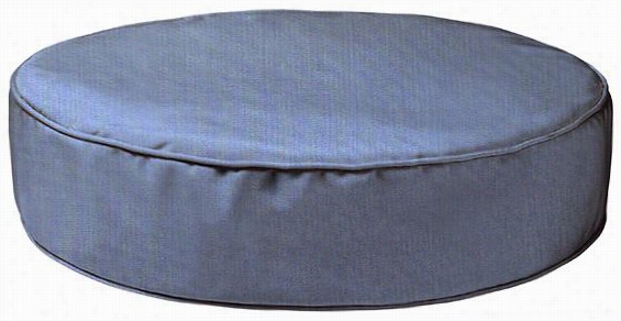 Round All-weather Outdoor Patio Pet Bed - Unusual Large: 45""d, Capri Suhbrella