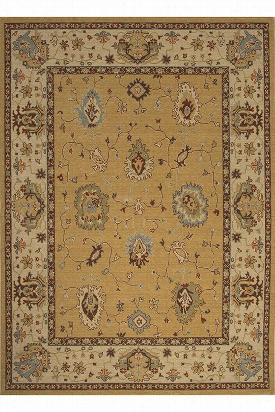 Saintes Area Rug - 2'x3', Sand/red Wood