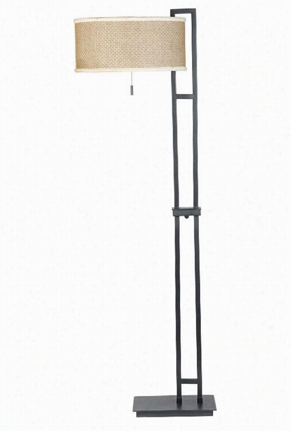 Serenity Floor Lamp - 63""h, Black