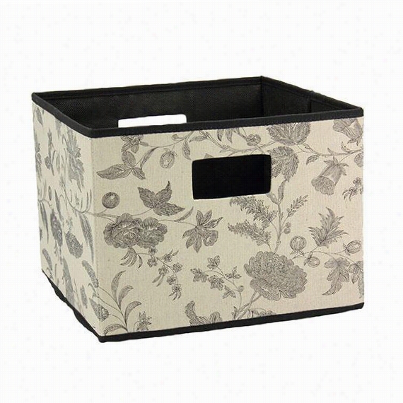 Storage Bin With Cut-out Handles - 10""hx1 3""wx13""d, Orange