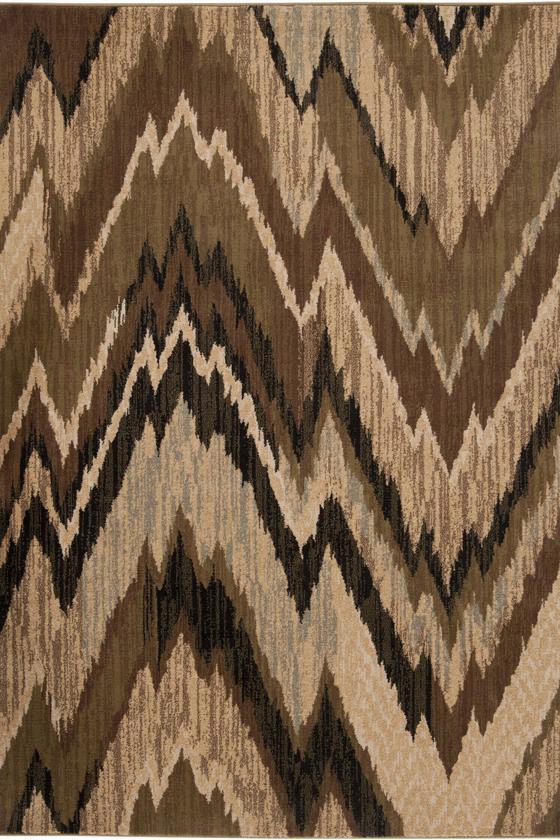 Alica Area Rug - 6'6&qout;"x9'8"", Brown