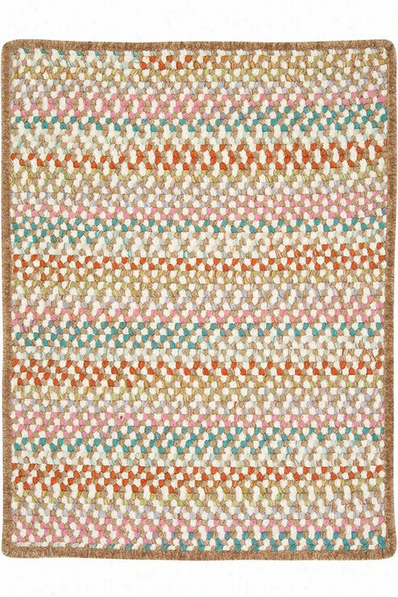 Cantina Braided Area Rug - 7'x9', Pink