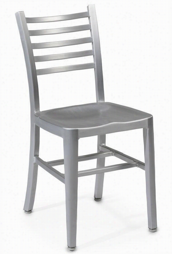 Catarina Side Chair - 33""h, Aluminu