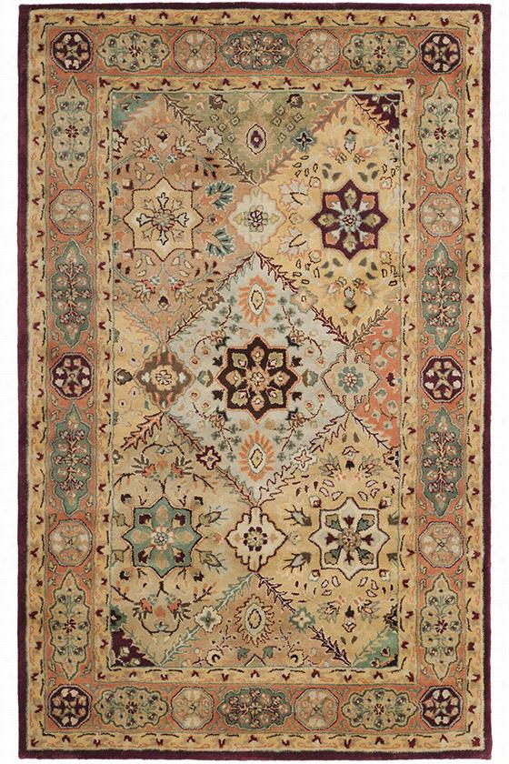 Chapel Area Rug - 2'6""x8' Runner, Red