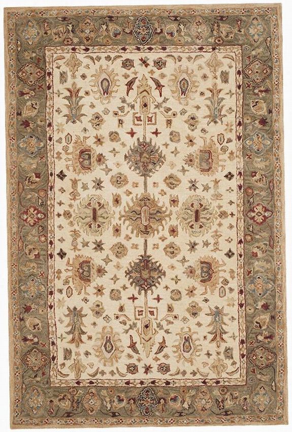 Corum Area Rug -3'x5', Ivory