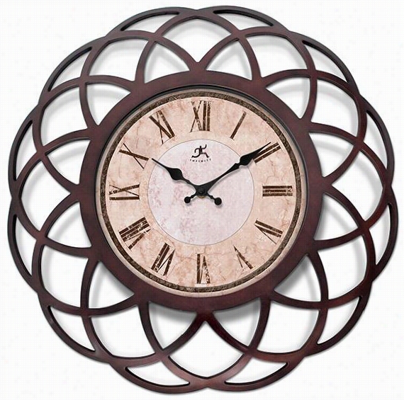 Elin Wall Clock - 18""diameterx1.5& Quot;"d, Bronze