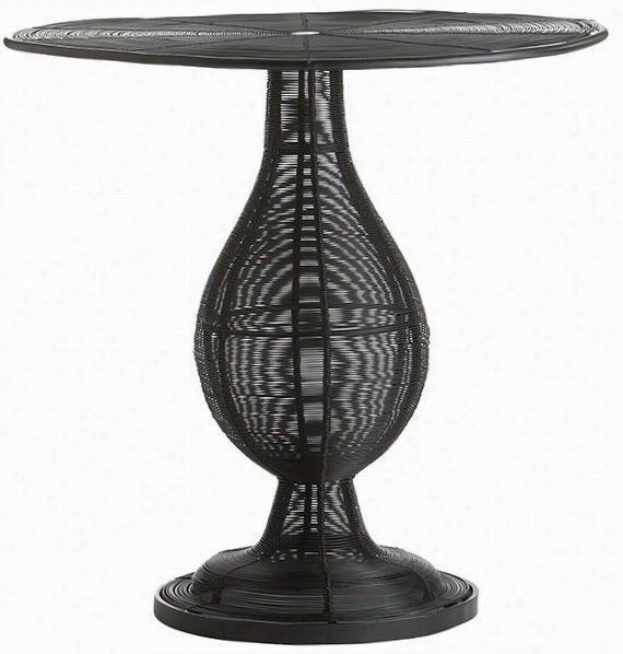 Gracelyn Wire Accent Table - 22""h X 22""w, Black