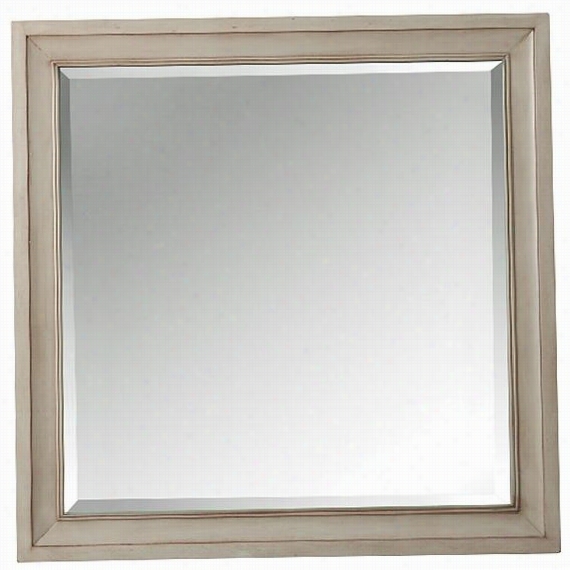 Hazelton 30"" Square Mirror - 30""hx30""wx1.5""d, Grey